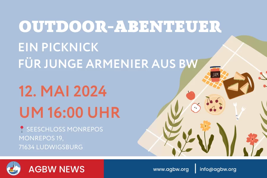 Ein Picknick für junge Armenier