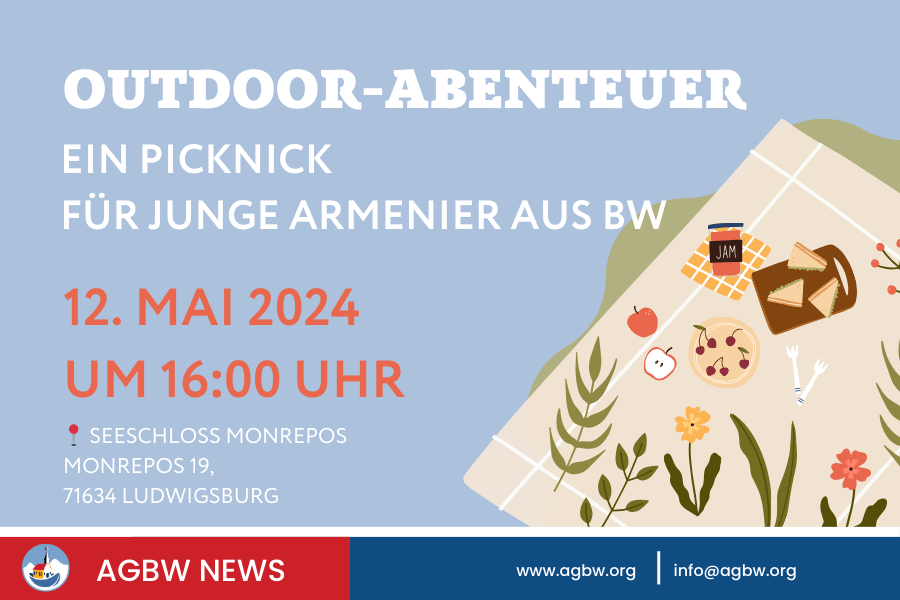 Ein Picknick für junge Armenier