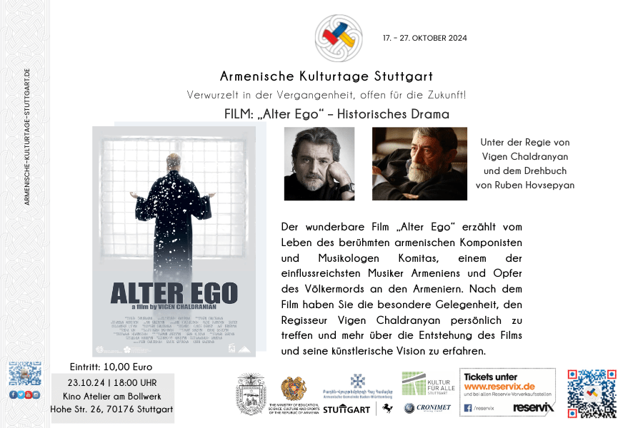 FILM: „Alter Ego“ – Historisches Drama