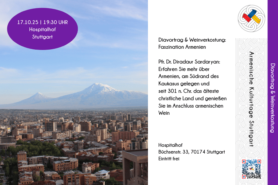 Diavortrag und Weinverkostung: Faszination Armenien