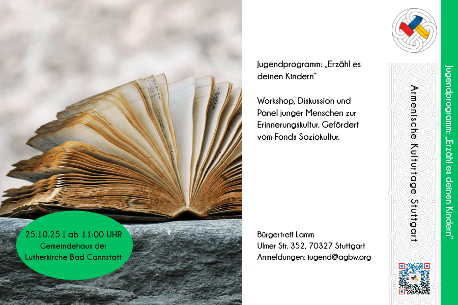 Workshop: „Erzähl es deinen Kindern“